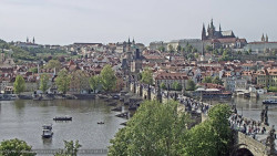 Pražský hrad, Karlův most, Vltava