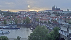 Pražský hrad, Karlův most, Vltava