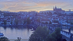 Pražský hrad, Karlův most, Vltava