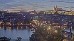 Pražský hrad, Karlův most, Vltava