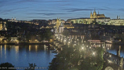 Pražský hrad, Karlův most, Vltava