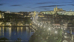 Pražský hrad, Karlův most, Vltava