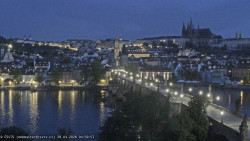 Pražský hrad, Karlův most, Vltava