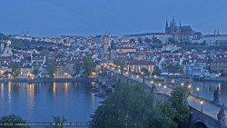 Pražský hrad, Karlův most, Vltava