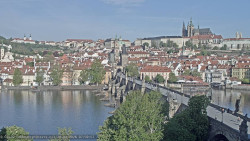 Pražský hrad, Karlův most, Vltava