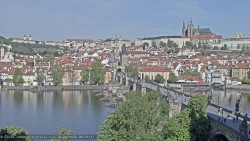Pražský hrad, Karlův most, Vltava