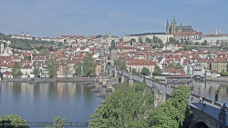 Pražský hrad, Karlův most, Vltava