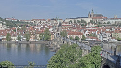 Pražský hrad, Karlův most, Vltava