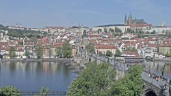 Pražský hrad, Karlův most, Vltava