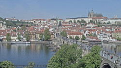 Pražský hrad, Karlův most, Vltava