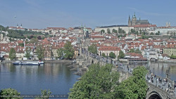 Pražský hrad, Karlův most, Vltava