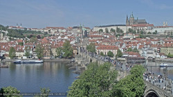 Pražský hrad, Karlův most, Vltava