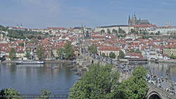 Pražský hrad, Karlův most, Vltava
