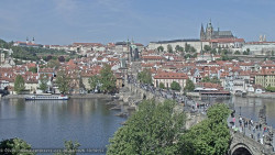 Pražský hrad, Karlův most, Vltava