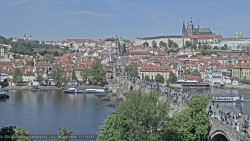 Pražský hrad, Karlův most, Vltava