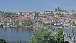 Pražský hrad, Karlův most, Vltava