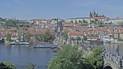Pražský hrad, Karlův most, Vltava