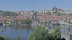 Pražský hrad, Karlův most, Vltava