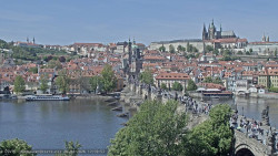 Pražský hrad, Karlův most, Vltava