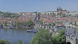 Pražský hrad, Karlův most, Vltava