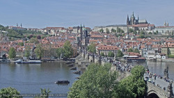 Pražský hrad, Karlův most, Vltava