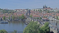Pražský hrad, Karlův most, Vltava