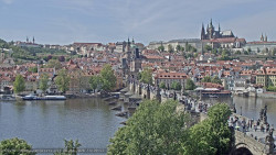 Pražský hrad, Karlův most, Vltava