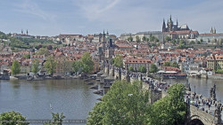 Pražský hrad, Karlův most, Vltava
