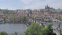 Pražský hrad, Karlův most, Vltava