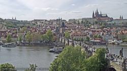 Pražský hrad, Karlův most, Vltava