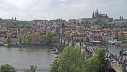 Pražský hrad, Karlův most, Vltava