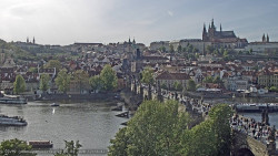 Pražský hrad, Karlův most, Vltava