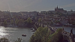 Pražský hrad, Karlův most, Vltava