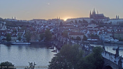 Pražský hrad, Karlův most, Vltava