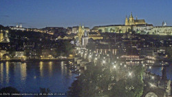 Pražský hrad, Karlův most, Vltava