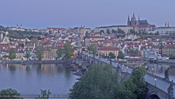 Pražský hrad, Karlův most, Vltava