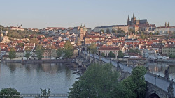 Pražský hrad, Karlův most, Vltava