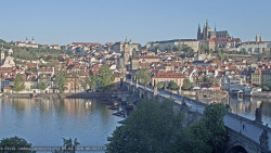 Pražský hrad, Karlův most, Vltava