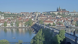 Pražský hrad, Karlův most, Vltava