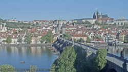 Pražský hrad, Karlův most, Vltava