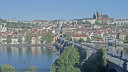 Pražský hrad, Karlův most, Vltava