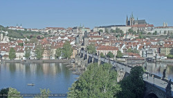 Pražský hrad, Karlův most, Vltava