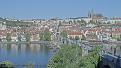 Pražský hrad, Karlův most, Vltava