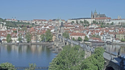 Pražský hrad, Karlův most, Vltava
