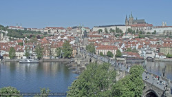 Pražský hrad, Karlův most, Vltava