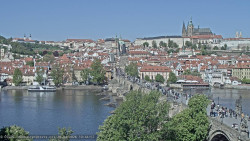 Pražský hrad, Karlův most, Vltava