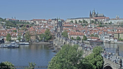 Pražský hrad, Karlův most, Vltava