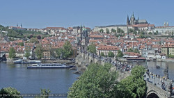 Pražský hrad, Karlův most, Vltava