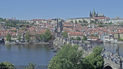 Pražský hrad, Karlův most, Vltava