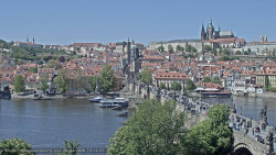 Pražský hrad, Karlův most, Vltava